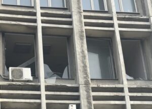 медіахаб у Дніпрі постраждав від ворожого обстрілу